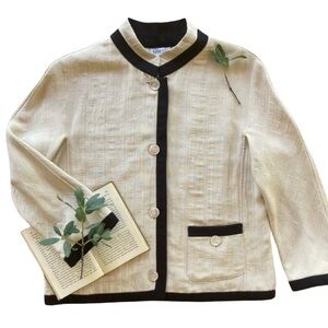 Armani | Vintage Ivory Box Fit Jacket